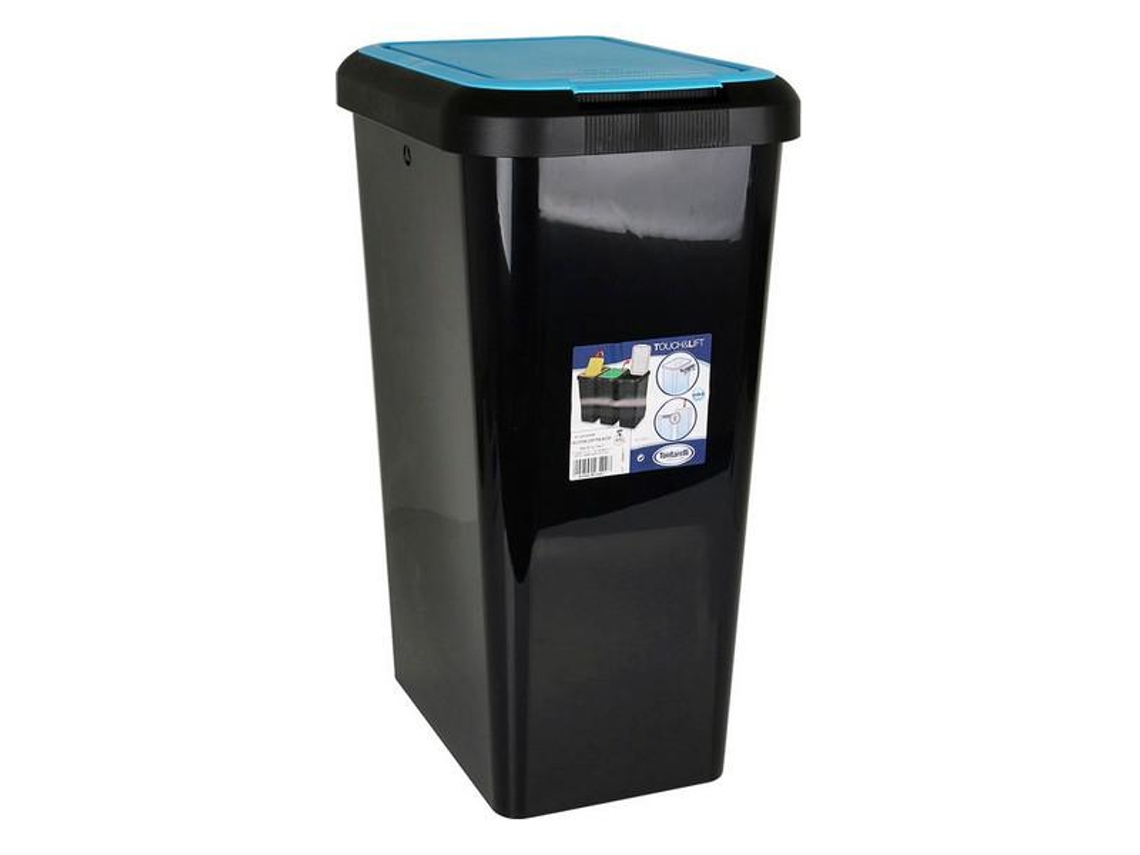 Cubo de Basura para Reciclaje Tontarelli Doble Apertura 45 L