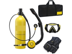 Minibotella De Buceo, Tubo De Respiración, Tanque De Oxígeno Para Buceo Subacuático