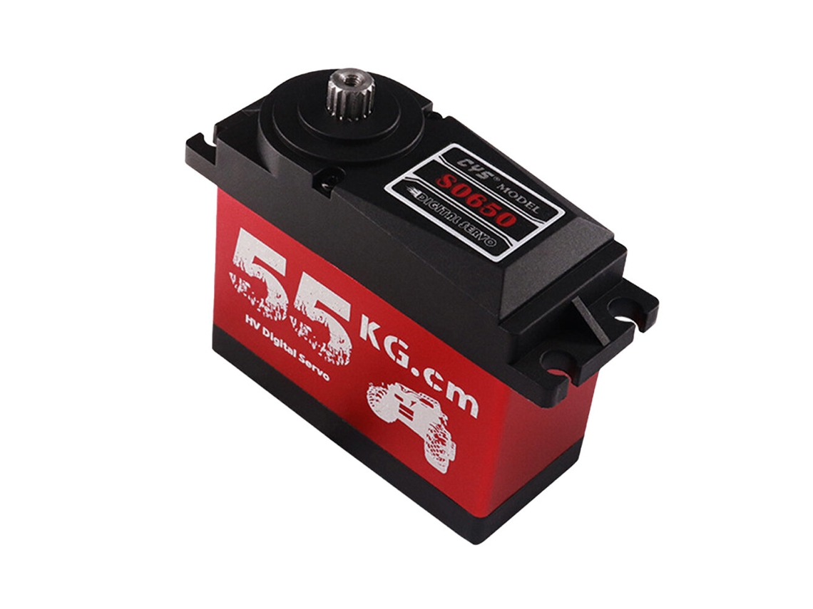 Cys-s0650 55kg Servo Metal Gear Digital Servo Waterproof High Torque Steering Gear For 1:5 Rc Car