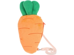 1 Bolso De Hombro Pequeño, Divertido, Creativo E Informal Con Diseño De Zanahoria Para Niñas, Mujeres Y Niños.