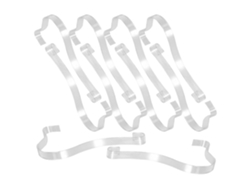 Juego De 10 Zapateros De Acrílico Transparente, Gruesos Y Portátiles.