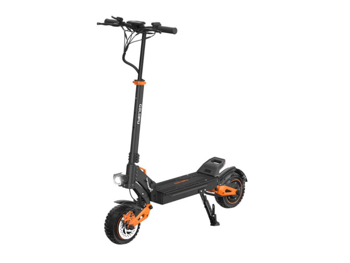 Patinete eléctrico Z1 Pro de 2400 W, batería de 52 V y 20 Ah, 10 pulgadas, potente, negro, Geleipu