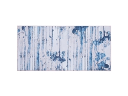 Alfombra de pelo corto BELIANI Burdur de Poliéster Azul 80x150
