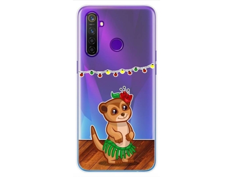 Carcasa Realme 5 Pro TUMUNDOSMARTPHONE Dibujos Transparente Multicolor