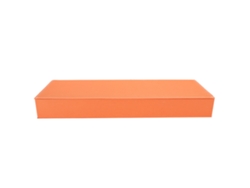 Estuche portátil para gafas con 8 compartimentos, organizador de gafas de sol naranja