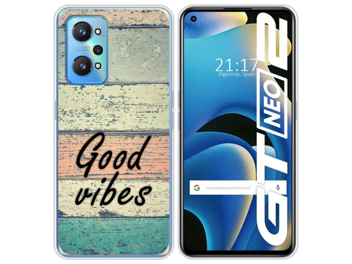 Carcasa Realme GT NEO 2 5G TUMUNDOSMARTPHONE Dibujos Multicolor