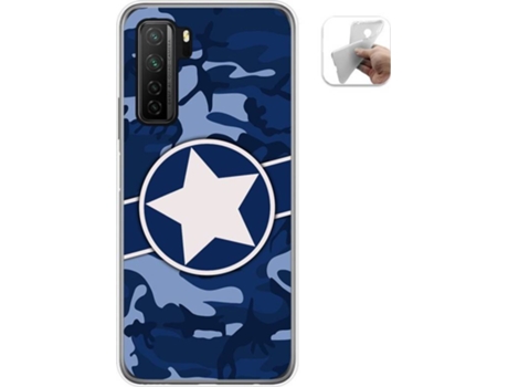 Carcasa Huawei P40 Lite 5G TUMUNDOSMARTPHONE Camuflaje 03 Multicolor