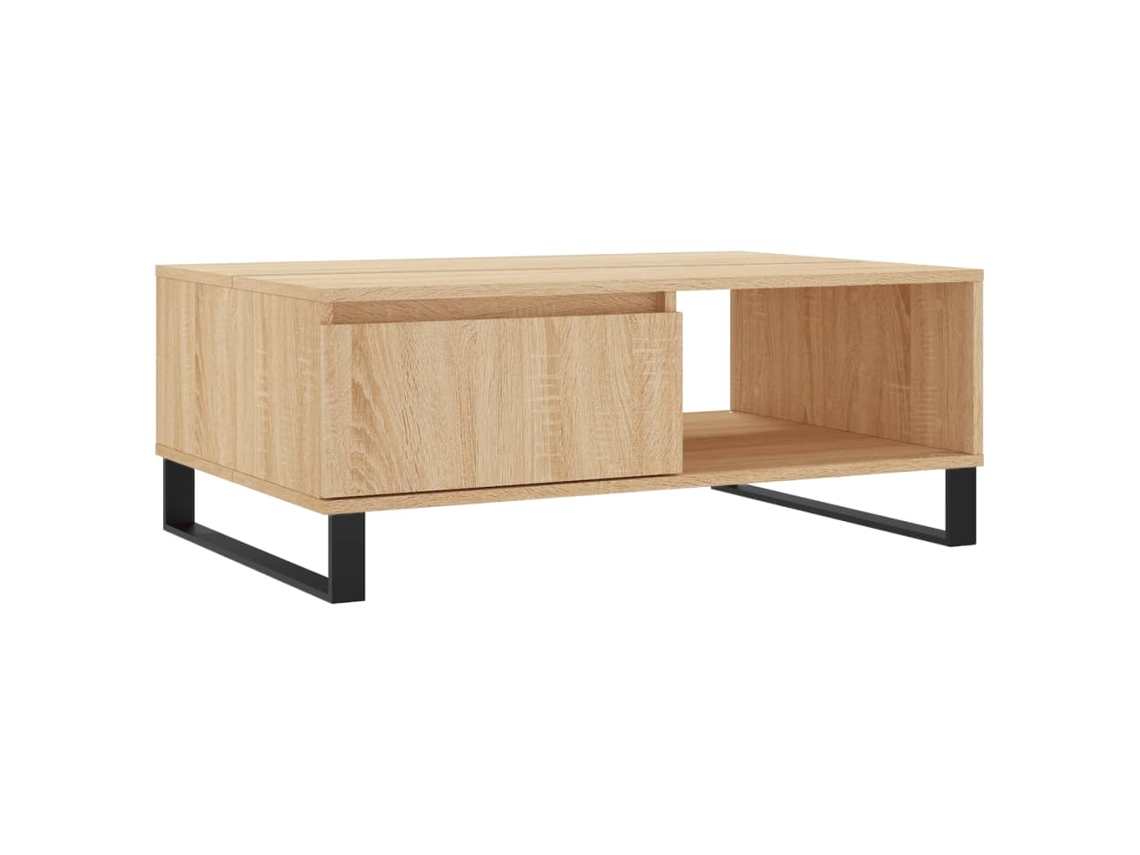 Maison Exclusive - Mesa De Centro Madera De Ingeniería Roble Sonoma 90x60x35 Cm