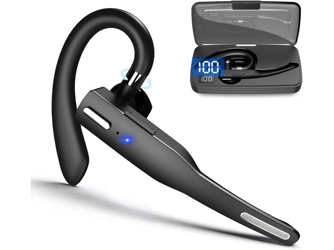 Kit Mãos Livres ALIN595-2 (In Ear - MicroAuriculares - Noise Canceling - Preto)