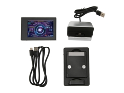 Mini Pantalla Ips Usb De 3,5 Pulgadas Para Monitorización De Cpu, Ram Y Temperatura, Compatible Con Raspberry Pi, Linux Y Windows.
