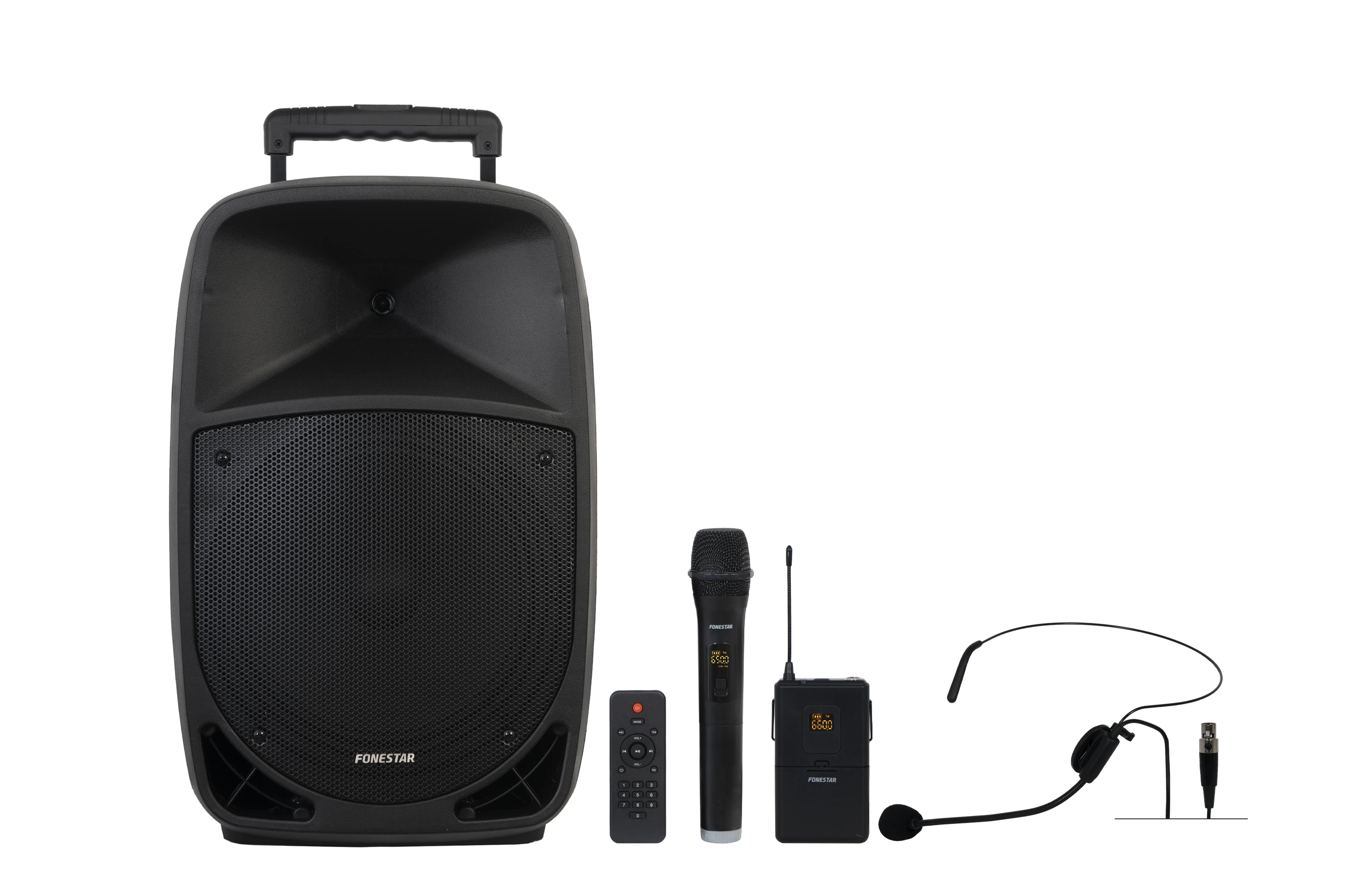 Altavoz Bluetooth Portátil FONESTAR MALIBU-312 (Negro - Bluetooth - 250 W)