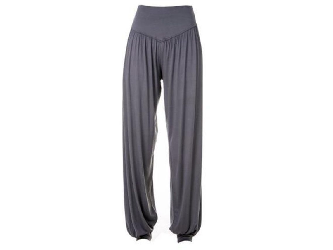 2026-pantalones Harem De Yoga Para Mujer Hippie Boho Verano Sueltos Deportivos Talla Grande S Gris Oscuro