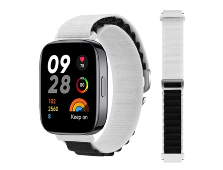 Correa Xiaomi Redmi Watch 3 Blanco y Negro
