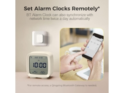 Reloj Digital Inteligente Con Alarma, Bluetooth, Aplicación, Control Multifuncional Y Pantalla De Temperatura Y Humedad Para Niños Y Adolescentes.