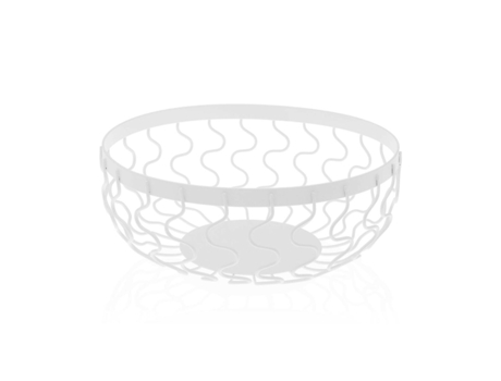 Frutero Versa Blanco Acero (24 X 10 X 24 Cm)