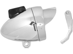 Faro LED retro ultrabrillante para bicicleta, batería no incluida, para uso en exteriores.