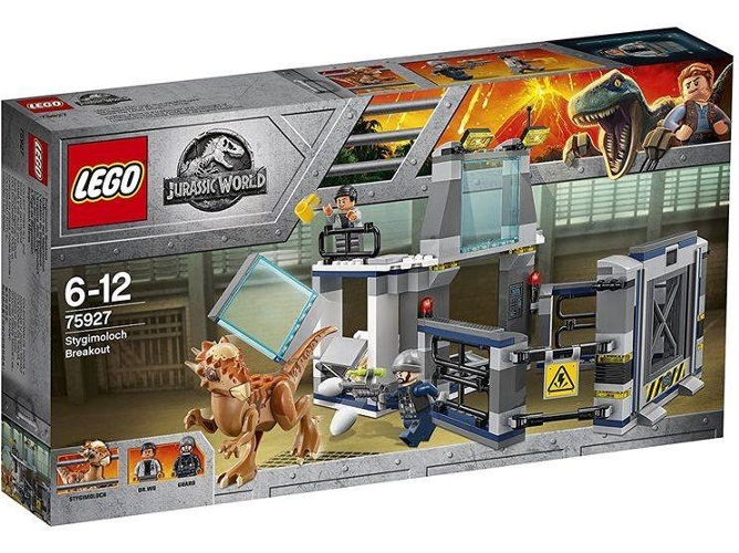 LEGO Jurassic World: Escaparate del laboratorio Stygimoloch - 75927 (Edad Mínima: 6 - 222 Piezas)