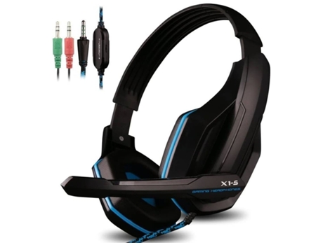 Auriculares Gaming ENKES X1-S para Pc Ps4 Smartphone Tablet Mp4 Multifuncional con Micrófono