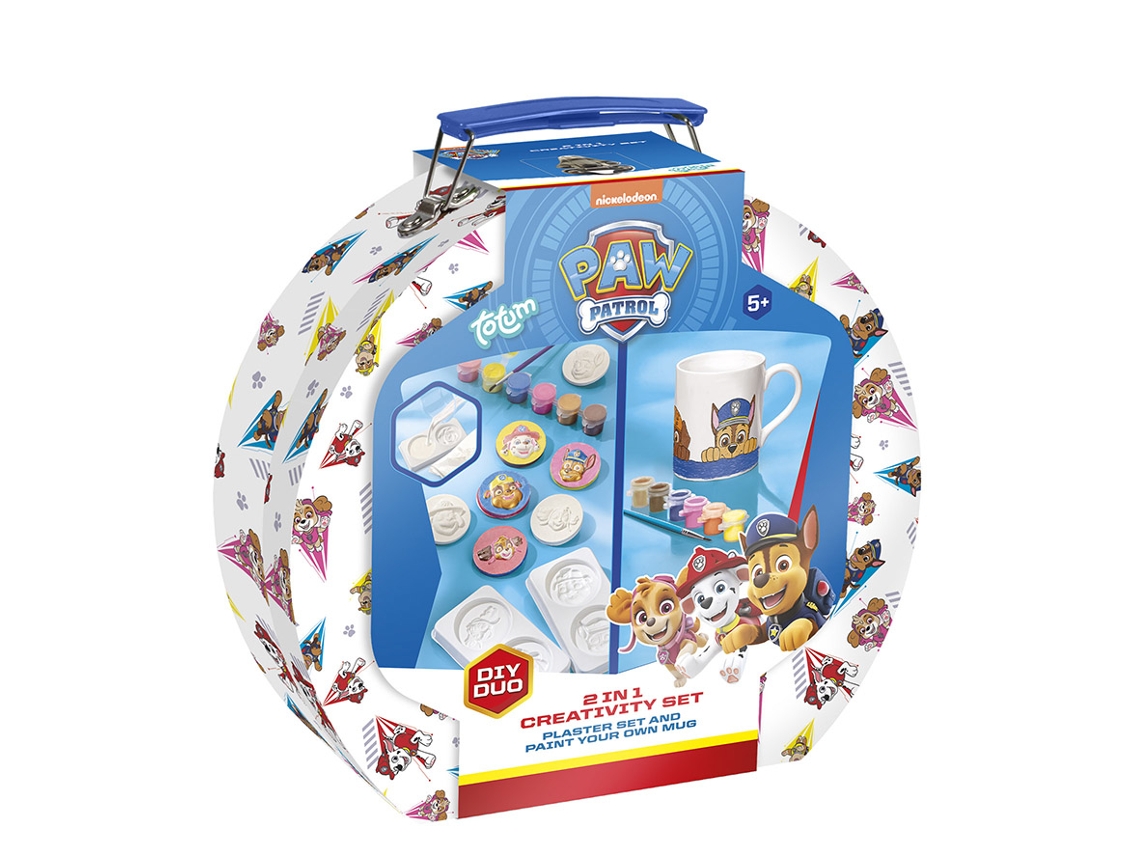 Kit de molde y pintura para niños TOTUM Suitcase (5 anos)