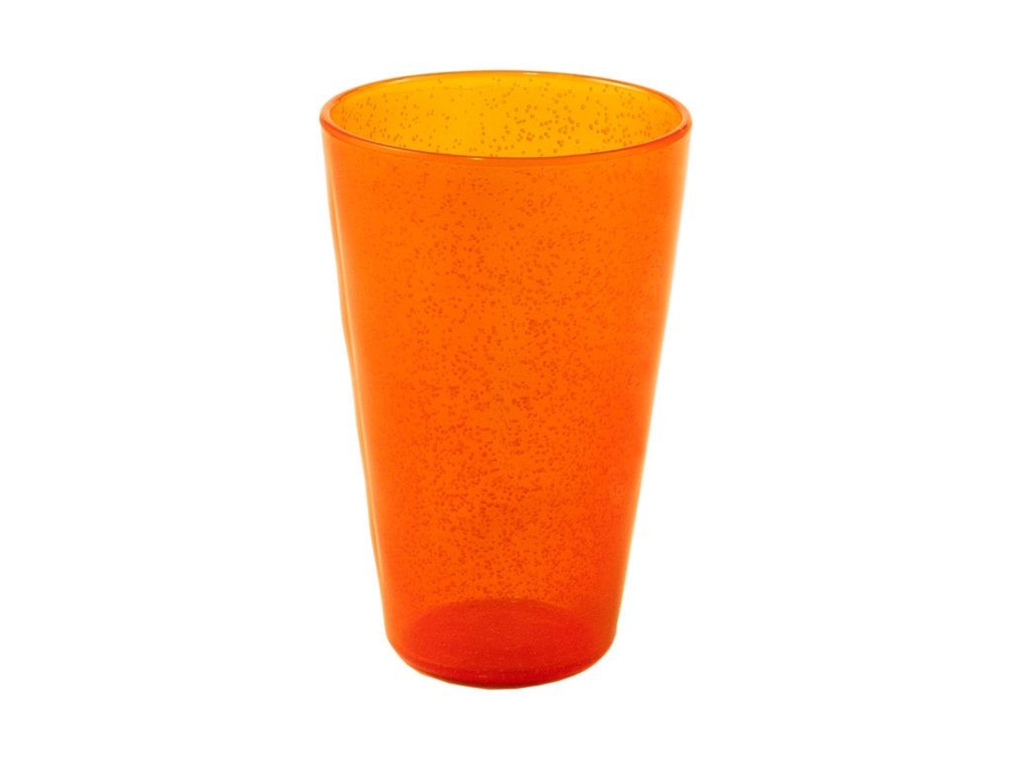 Memento Bicchiere Por Bebida En Vetro Soffiato Naranja