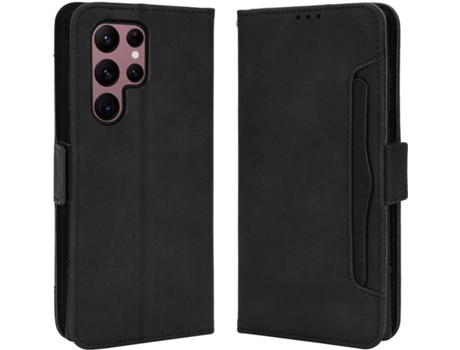 Funda Samsung Galaxy S22 Ultra HFS-HOUSE Cartera Negro