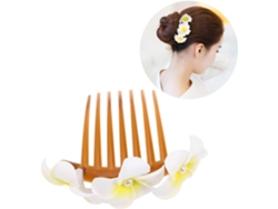 Peigne À Cabello De Mariage Postiche Fleurs Fait Main Épingle Mariée Pour Fête