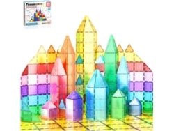 Conjunto de Bloques Magnéticos PICASSO TILE 61 Piezas (Edad Mínima Recomendada: 3 Años)