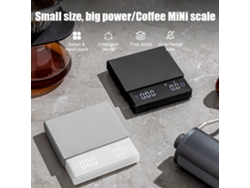 Balanza De Café Mini Con Temporizador 2kg/0.1g Precisa Usb-c Recargable Portátil