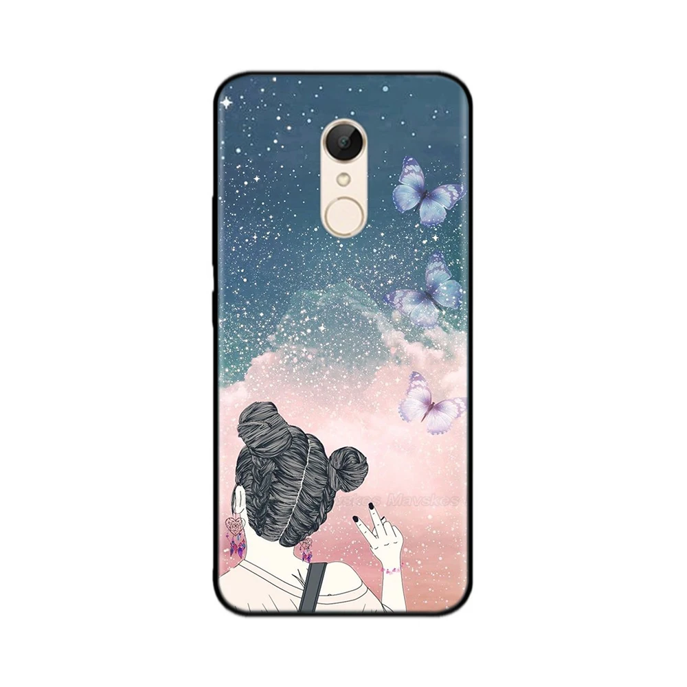 01596para Redmi 5funda Para Redmi5 Funda De Silicona Tpu Suave Con Parachoques Para Xiaomi Redmi 5 Plus