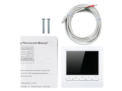 Termostato Inteligente Programable Con Pantalla Lcd Para Calefacción Eléctrica 16a Hogar Oficina Hotel