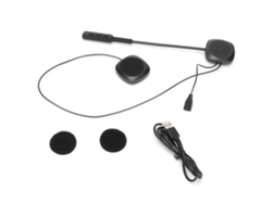 Fone De Ouvido Bluetooth 5.0 Para Capacete De Motocicleta Com Microfone Handsfree Alcance 20-30m