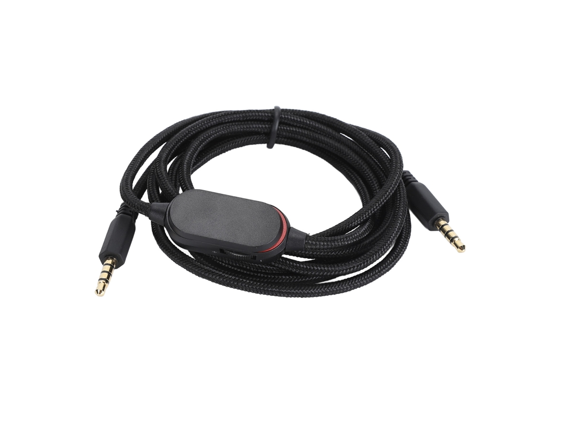 Cable De Auriculares De 1,6 M Con Micrófono De Repuesto Para Alienware Aw720h, Aw920h, Aw310h Y Logitech G633 G933.