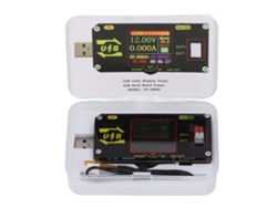 2026-tester Usb 3.0 Con Pantalla Lcd 1.44 Pulgadas Medidor De Voltaje Y Corriente Protocolo De Carga Rápida