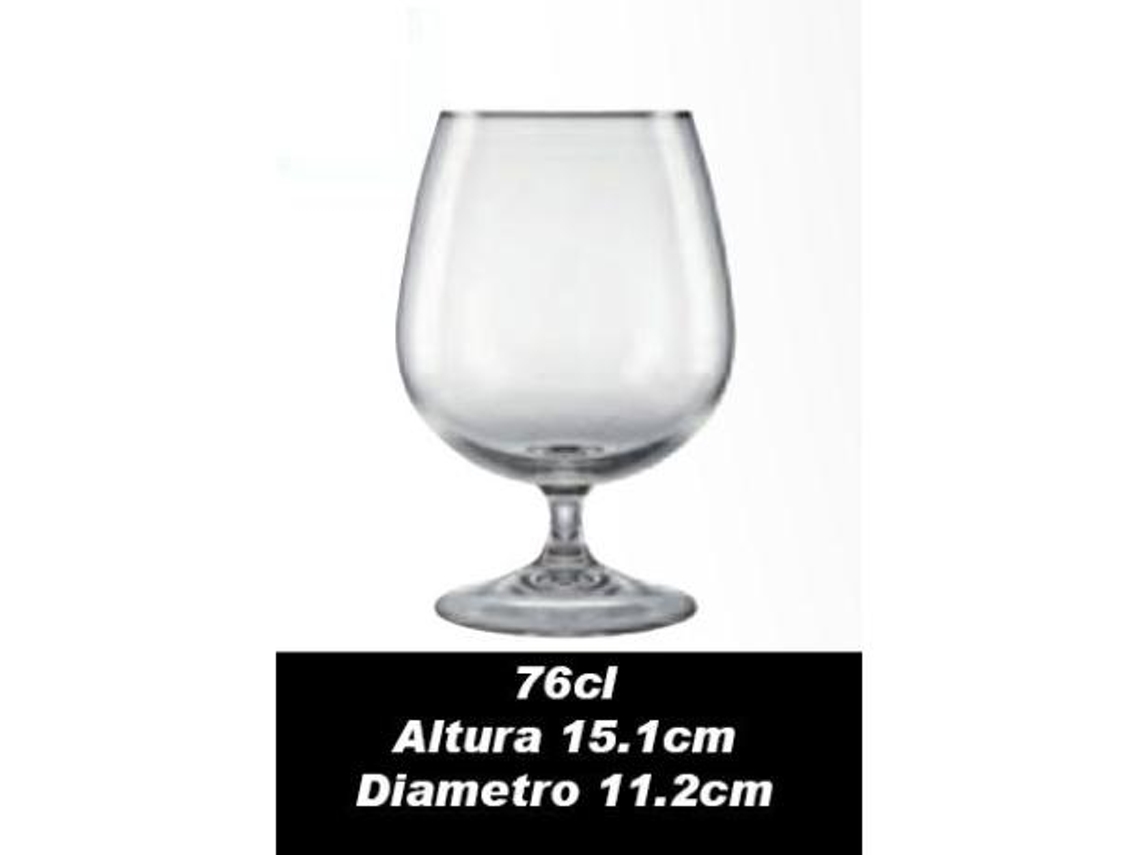 Copas coñac 76 cl recocidas caja 6