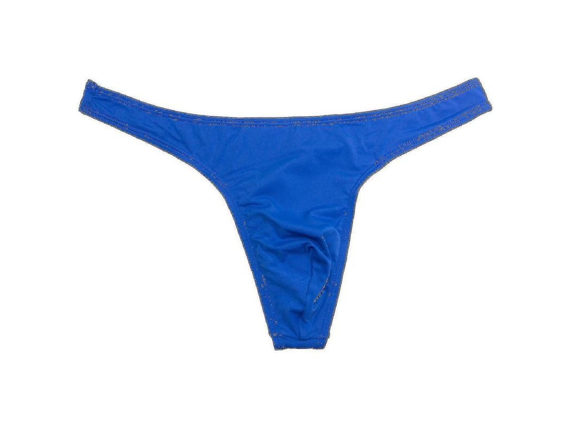 2026-calzoncillos String Para Hombre Pack De 4 Ltj Microfibra Ligero Y Transpirable Tallas S-xl L Blanco Azul