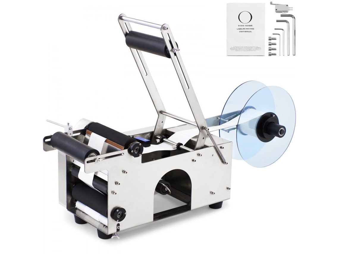 Etiquetadora Semi-automática Mt-50 Para Botellas Redondas Hasta 100mm