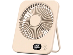 Ventilador Portátil Versátil Ventilador Recargable De Cinco Velocidades Giratorio 180° Ajustable Portátil