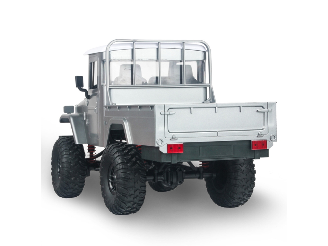 Mn-45 Coche Todoterreno Teledirigido A Escala 1:12, 4x4, 2.4g, Con Luces Led Para Niños Y Adultos.