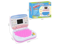 Portátil educativo electrónico Sfushos para preescolar (rosa)