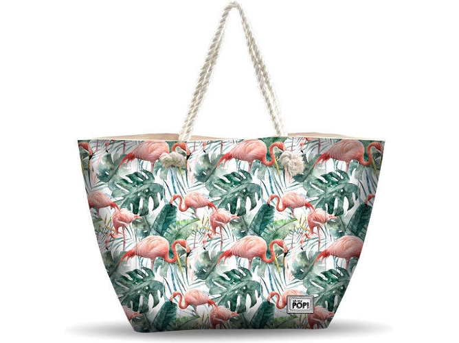 Bolsa de Deporte KARACTERMANIA Oh My Pop Tropical Flamingo (32x50cm)