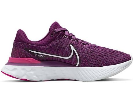 Zapatillas NIKE React Infinity Flyknit 3 S Mujer (39 - Violeta)