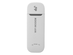 Hotspot Wifi Portátil 4g Usb Plug And Play Con Tarjeta Sim Para Viajes Alto Velocidad Compartir Múltiples Usuarios Blanco