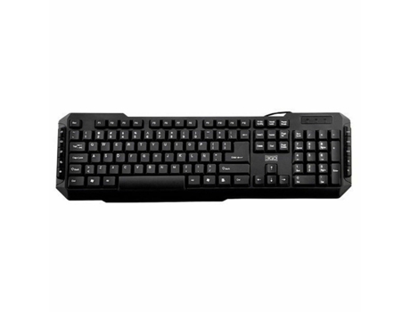 Teclado 3GO Kbdrileps2-22 (Español - Negro)