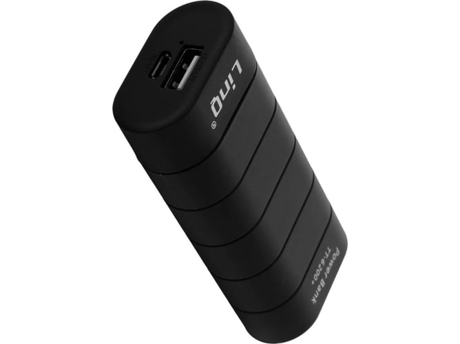 Batería externa LINQ TT62 (6000 mAh - Negro)