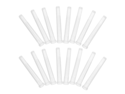 100 Tapones Dispensación Tapones Lock Transparentes