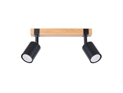 Sollux Sl.1344 Fager Lámpara De Techo 2 Negro