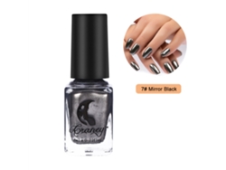 Esmalte de uñas metálico brillante 6 ml efecto espejo plateado