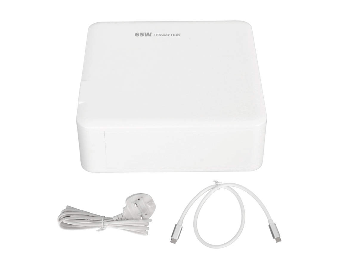 Dock Carregador Adaptador Pd65w 5 Portas Usb C A Hdmi Rj45 Para Switch Plug Uk