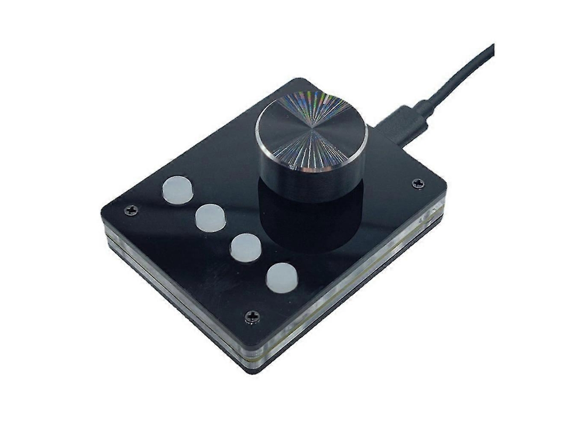 Teclado programable multimedia, botón USB, teclado personalizado, miniteclado macro, controlador de volumen (bicicleta eléctrica pequeña Ly)
