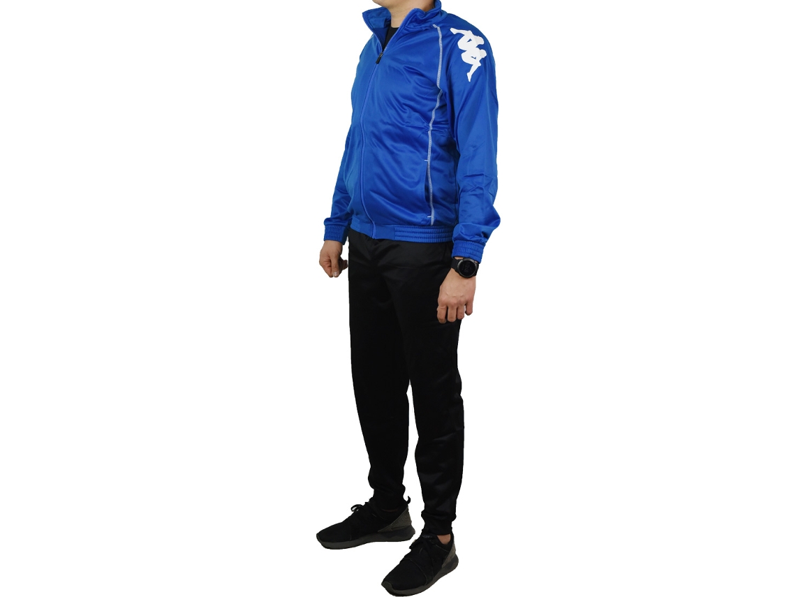 Chándal KAPPA Hombre (Poliéster - Azul - XL)